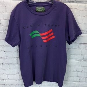 ⭐️Denim Tears men’s short sleeve tee SZ LG. NWOT